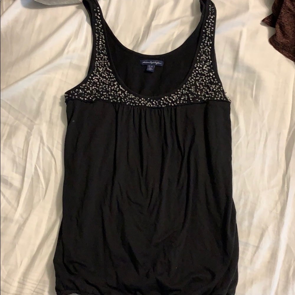 American eagle jewled tank
